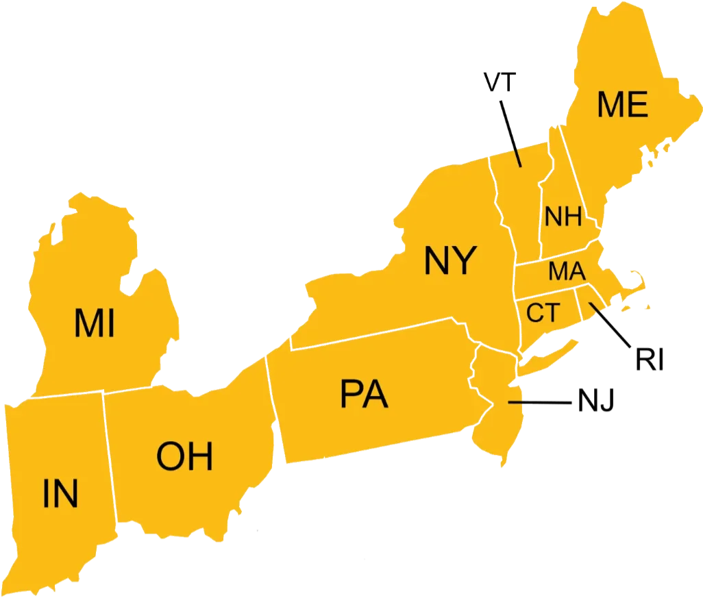 Walker Mower | Service Areas | Precision Work Inc